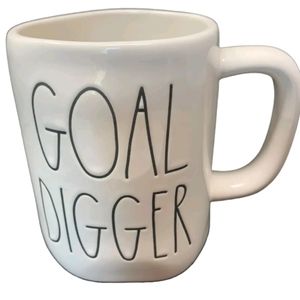 Rae Dunn Goal Digger Pottery Coffee Mug